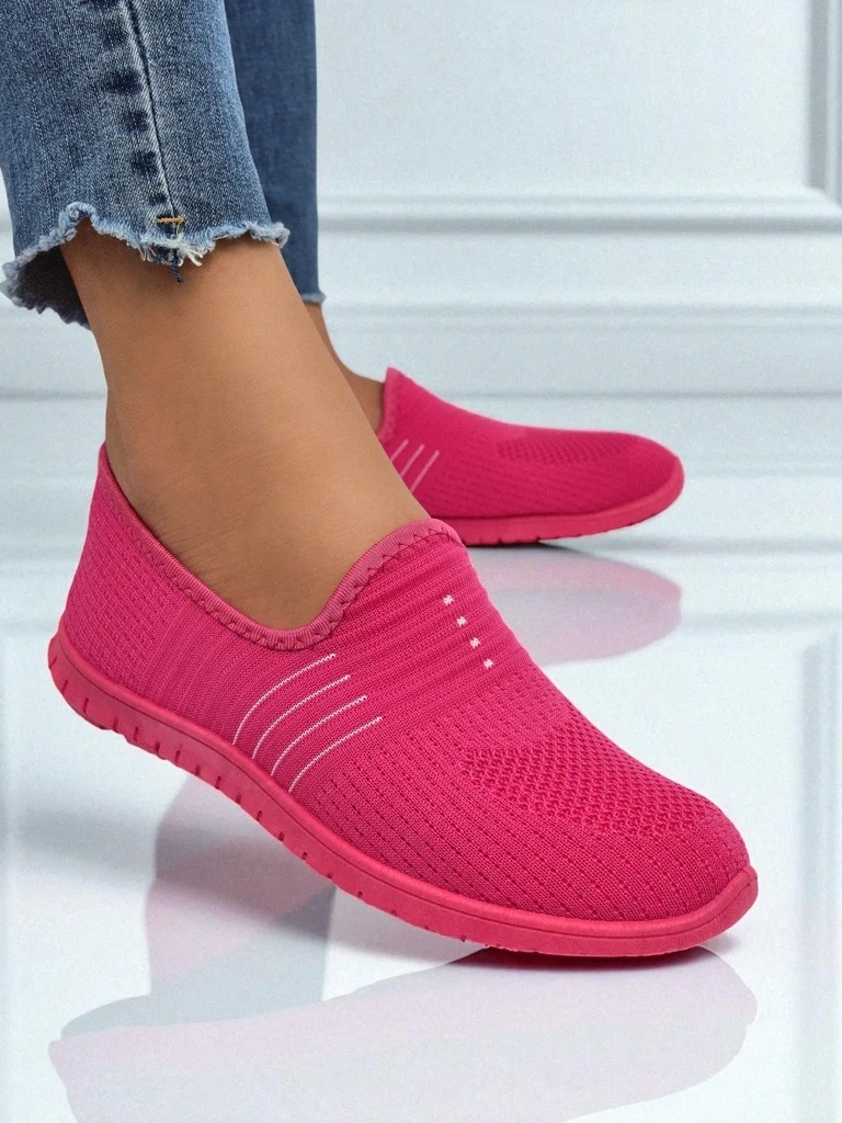 Resti Womens Perseida moccasins comfortable orange fabric for spring and summer