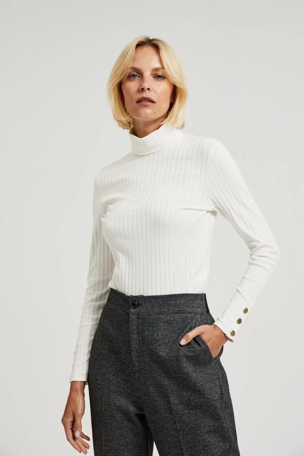 Marisse Women's Blouse Z-Ts-4513 Off White