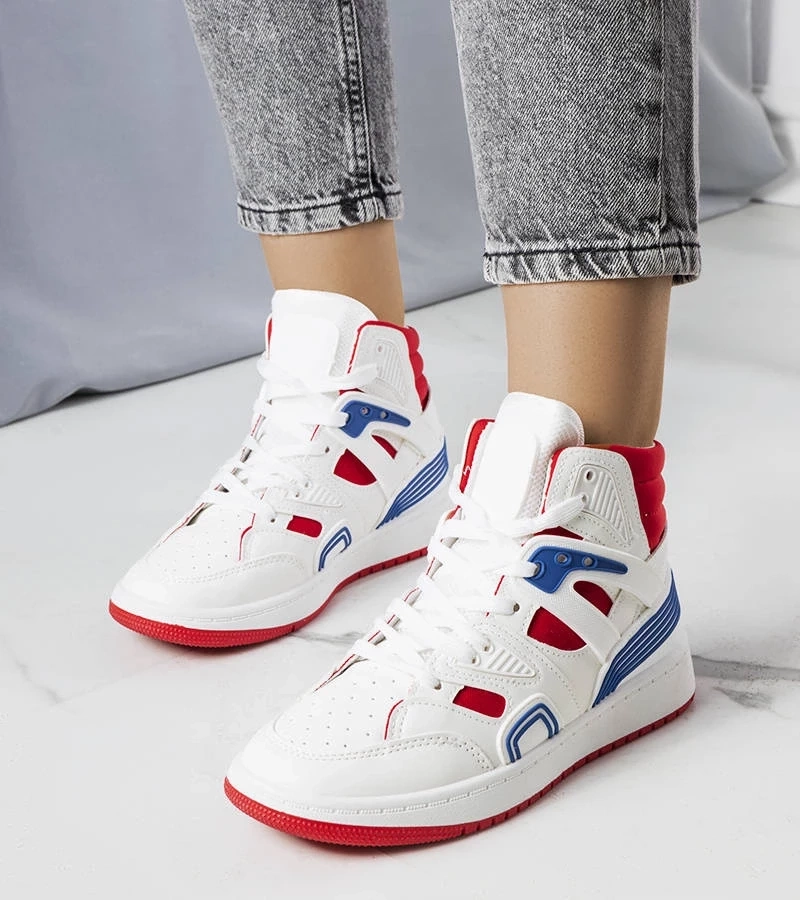 D/CEO White trainers Justar