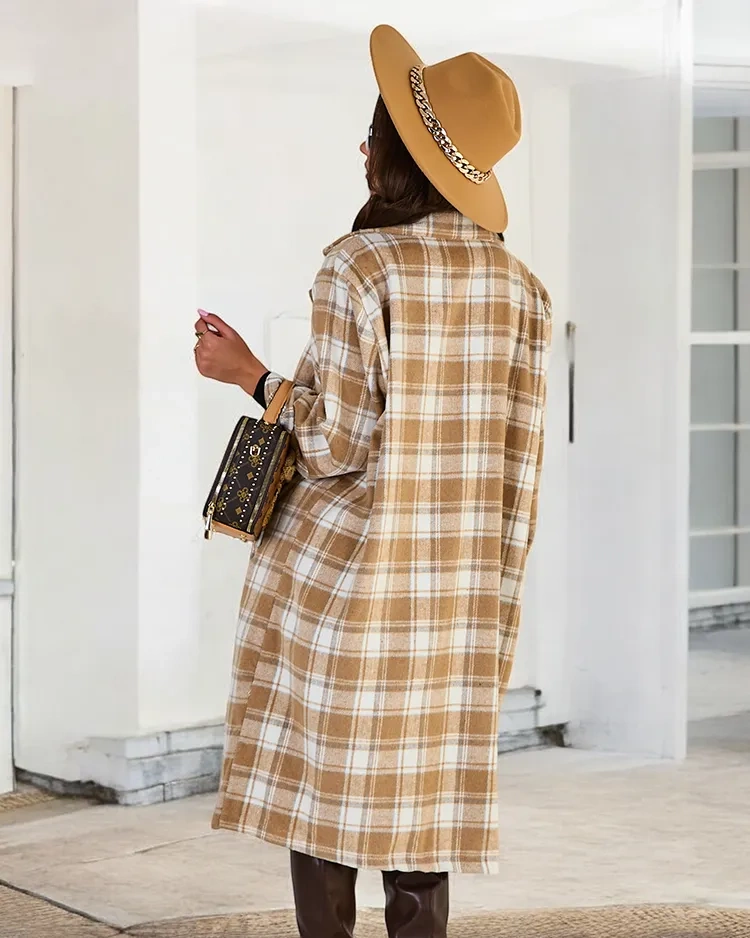 Resti Women's checkered coat