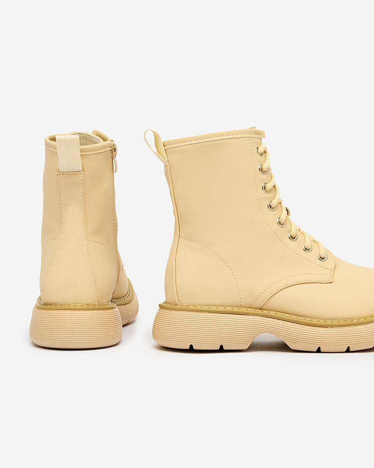 Resti Matte beige women&#039;s boots Kucillo