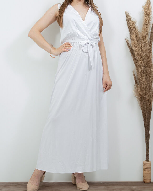 Resti Womens white maxi dress - Clothing