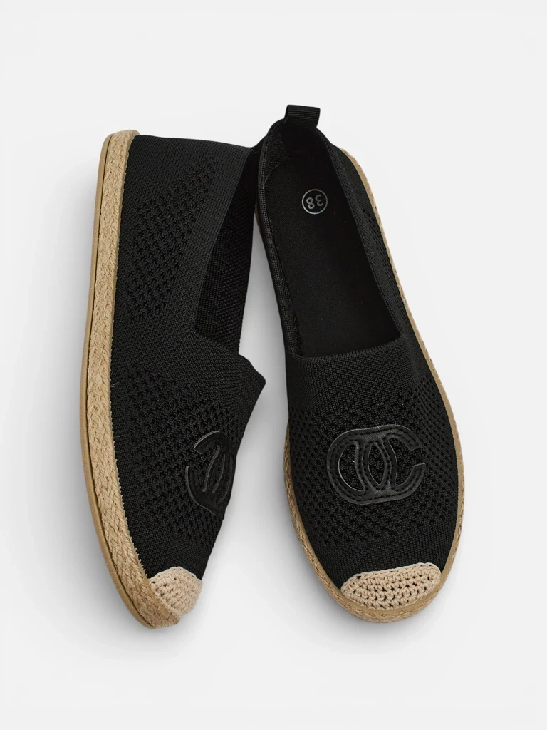 Dámske plátenné slip-on topánky Resti