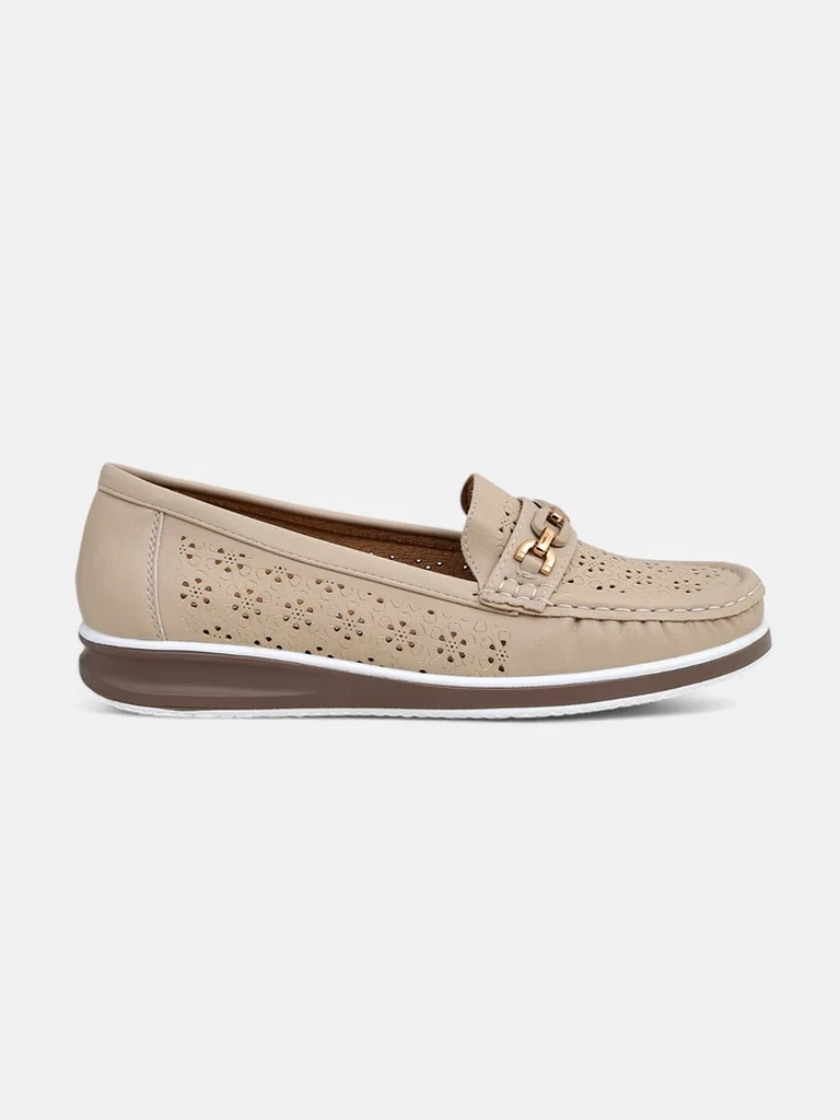 Resti Women's perforated moccasins Cerro