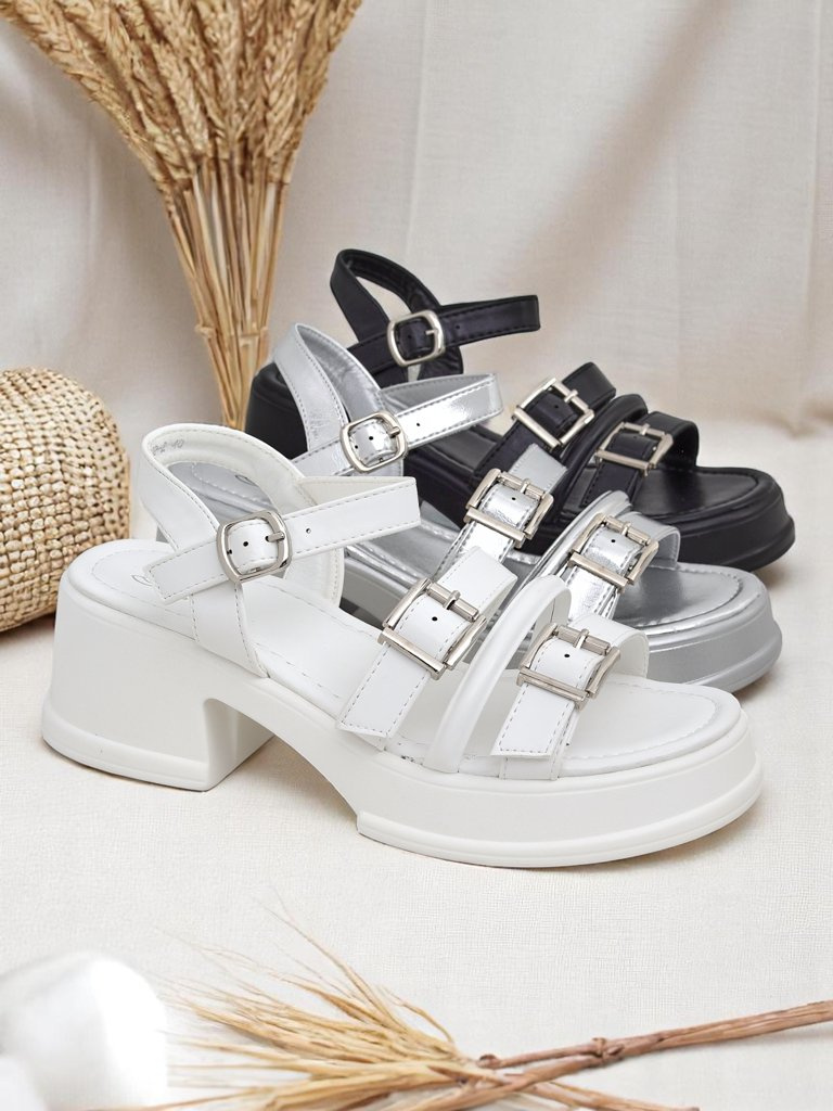 Resti Royal Fashion Women's Low Block Heel Sandals Otteze