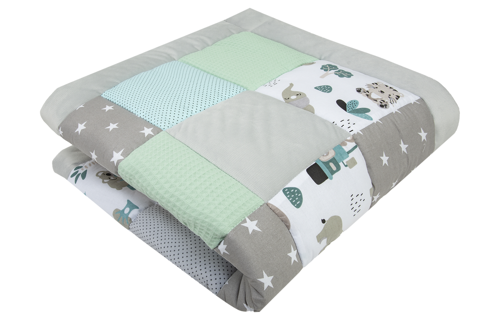 Medi Partners Crawling Blanket 100% Cotton Multifunctional Thick Soft Play mat
