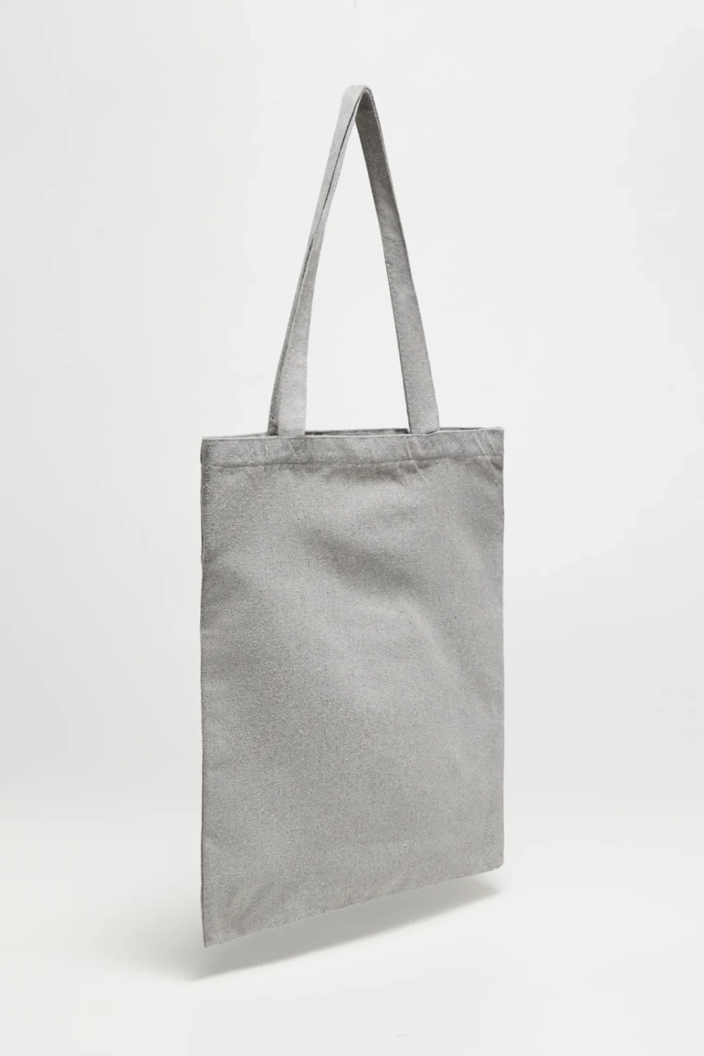 Marisse Gray Printed Shopper Bag