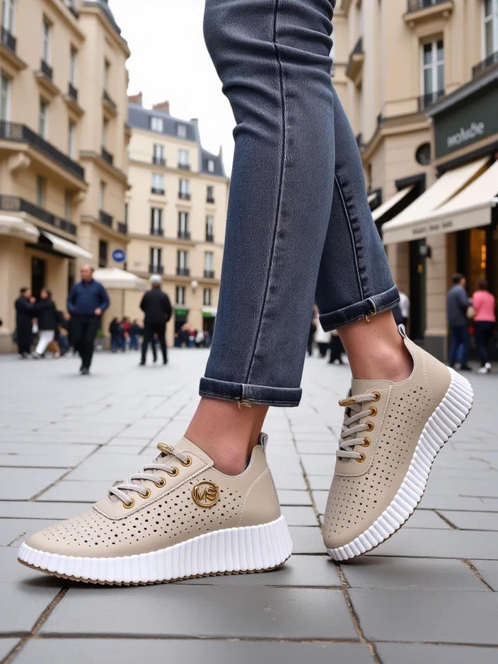 Resti Women's sporty lace-up sneakers Jovenes
