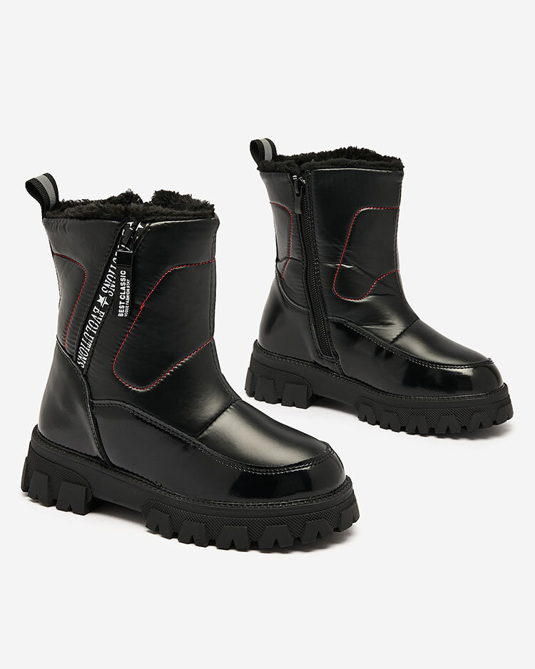 Resti Black children&#039;s insulated boots Terixis