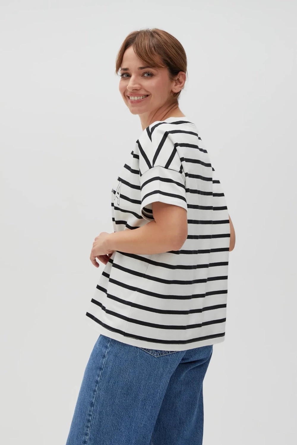 Marisse Women&#039;s Sweatshirt L-Bl-4601 Off White