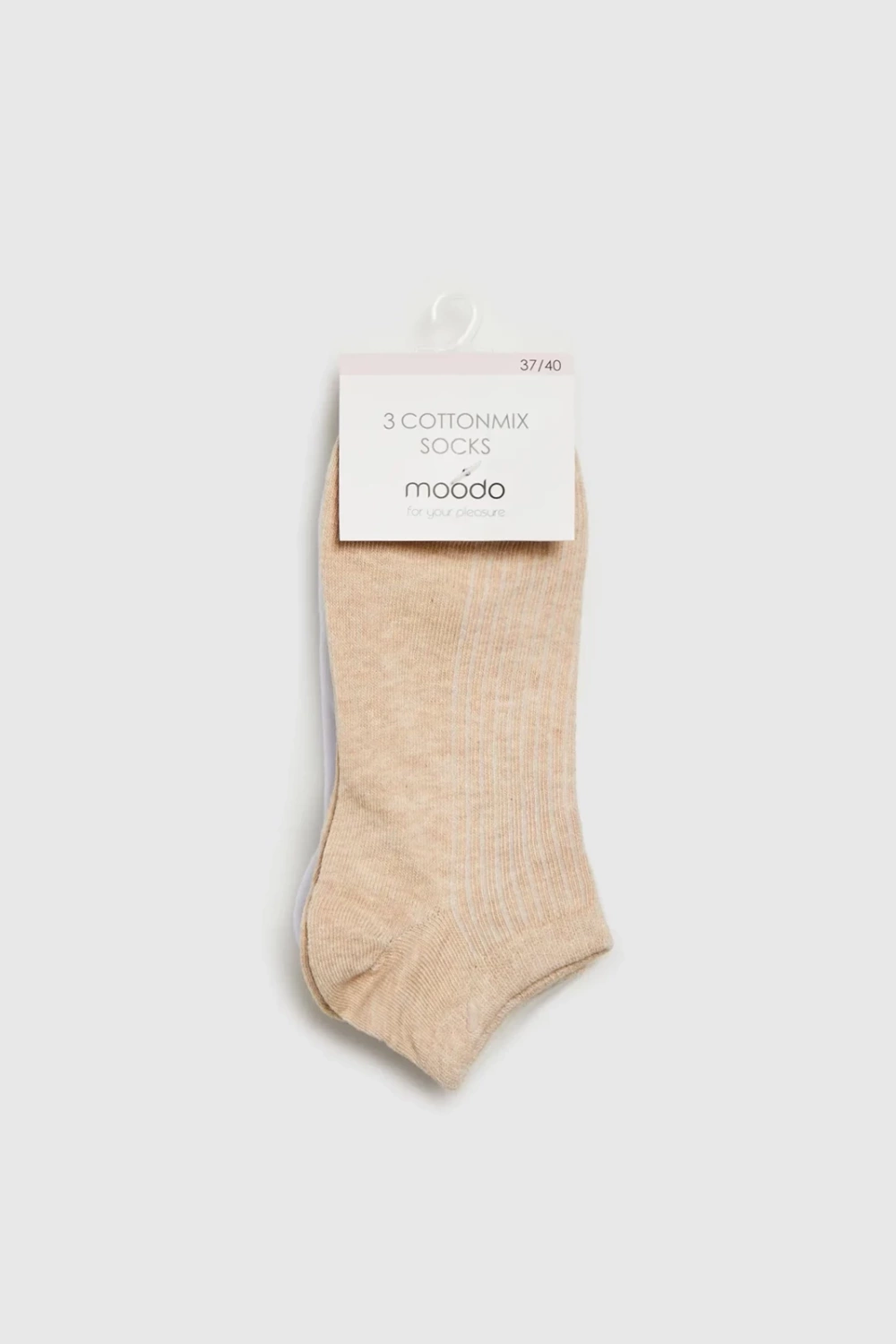 Marisse Women's Socks L-Sk-4612 L.Beige