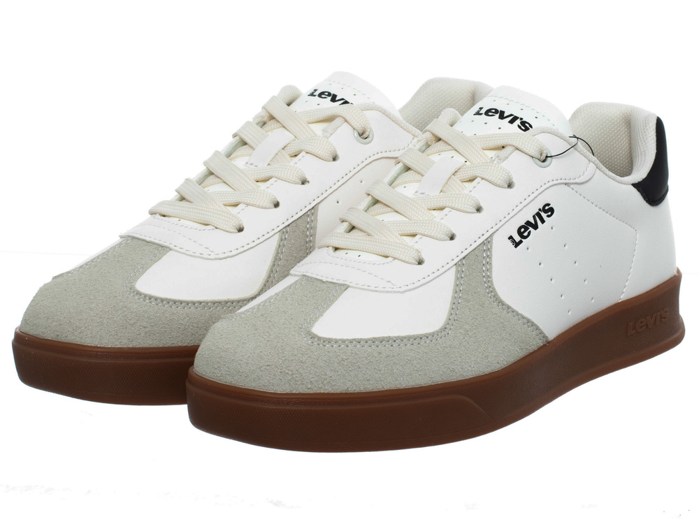 Levi's dámske tenisky Gabhan Offwhite Black