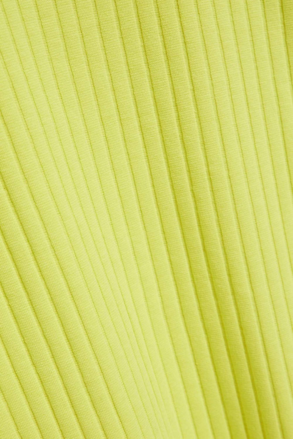 Ribbed turtleneck blouse