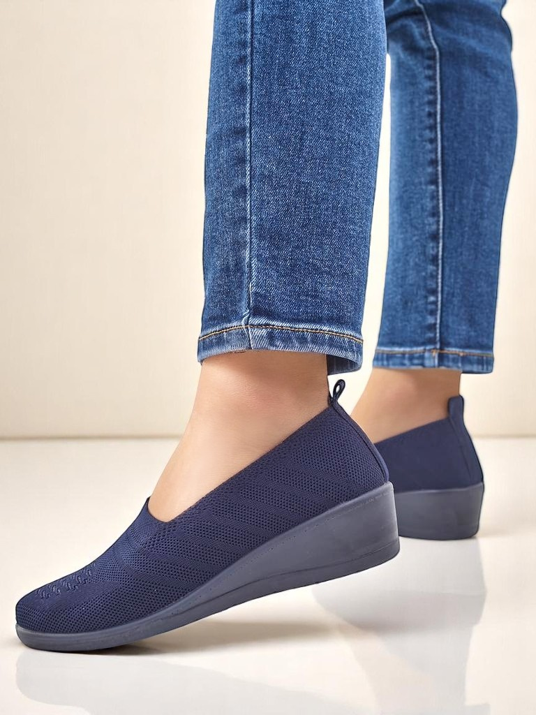 Resti Women's loafers on a low wedge Epoles