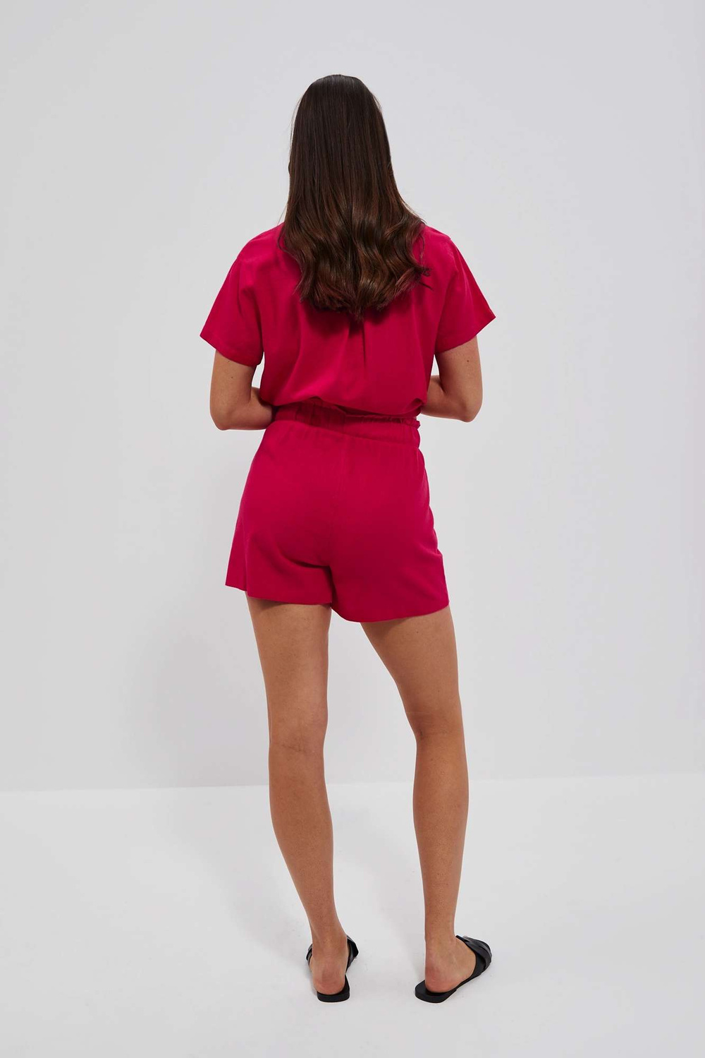Marisse Women's Shorts L-Sh-4012 Strawberry