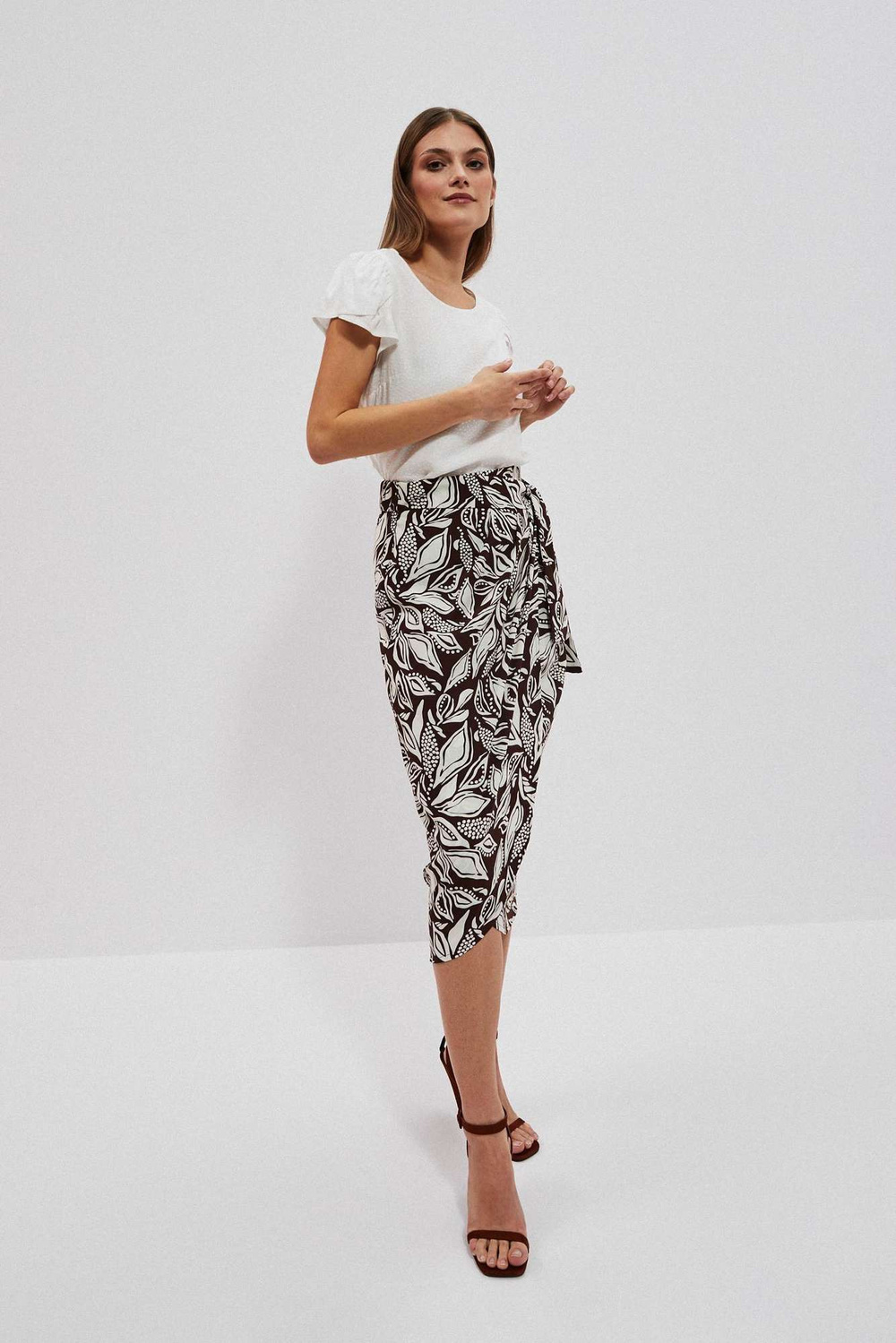 Marisse Women&#039;s Skirt L-Sc-4014 D.Oak