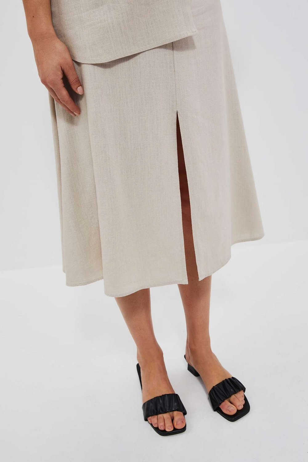 Marisse Women&#039;s Skirt L-Sc-4023 D.Beige