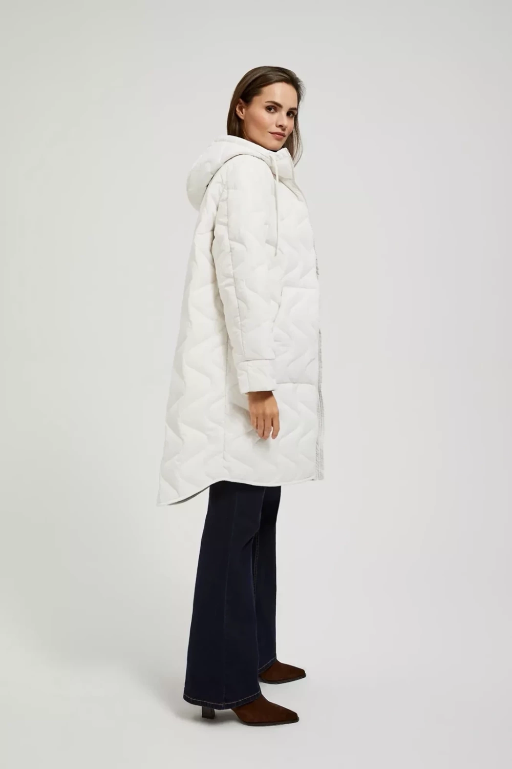 Marisse Women's Jacket L-Ku-4305 Off White
