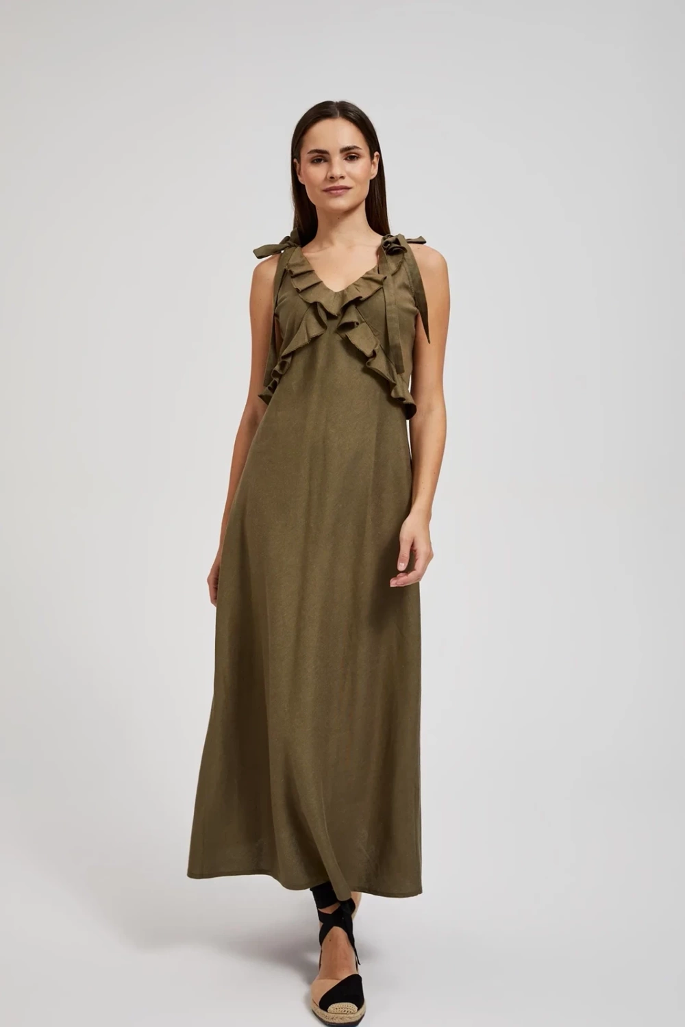 Marisse Women&#039;s Dress L-Su-4348 D.Olive