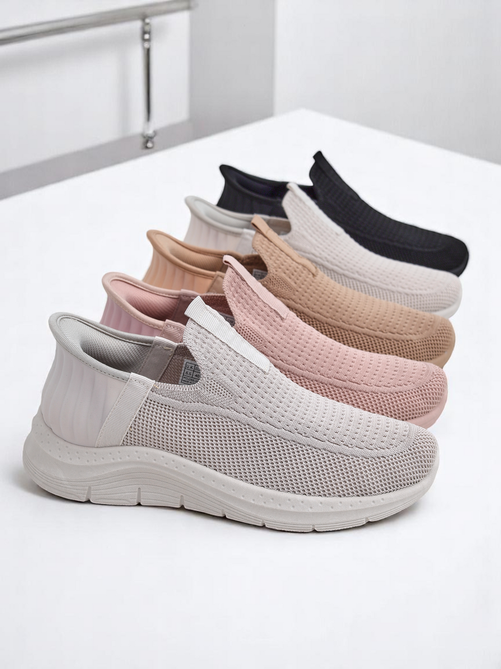 Resti Slip-on women's fabric sports shoes Secat