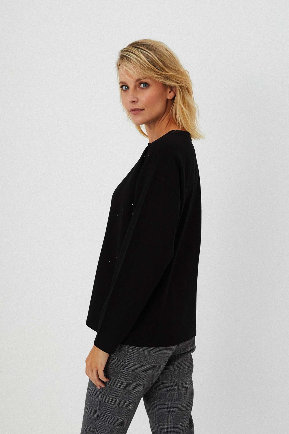 Marisse Sweatshirt Z-Bl-3620 Black
