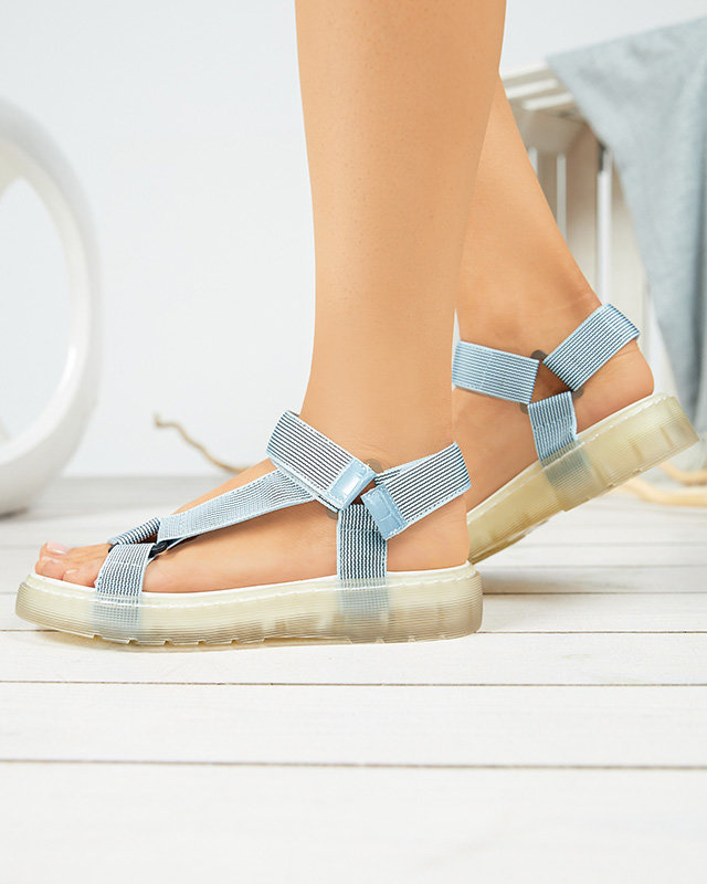 Resti Blue women&#039;s Cinore velcro sandals - Footwear