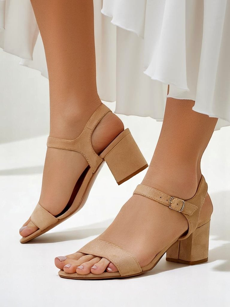 Resti Women’s eco‑suede sandals Quarter