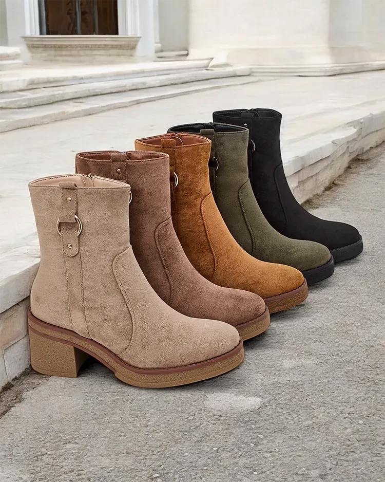Resti Women&#039;s ankle boots on a pole Boron