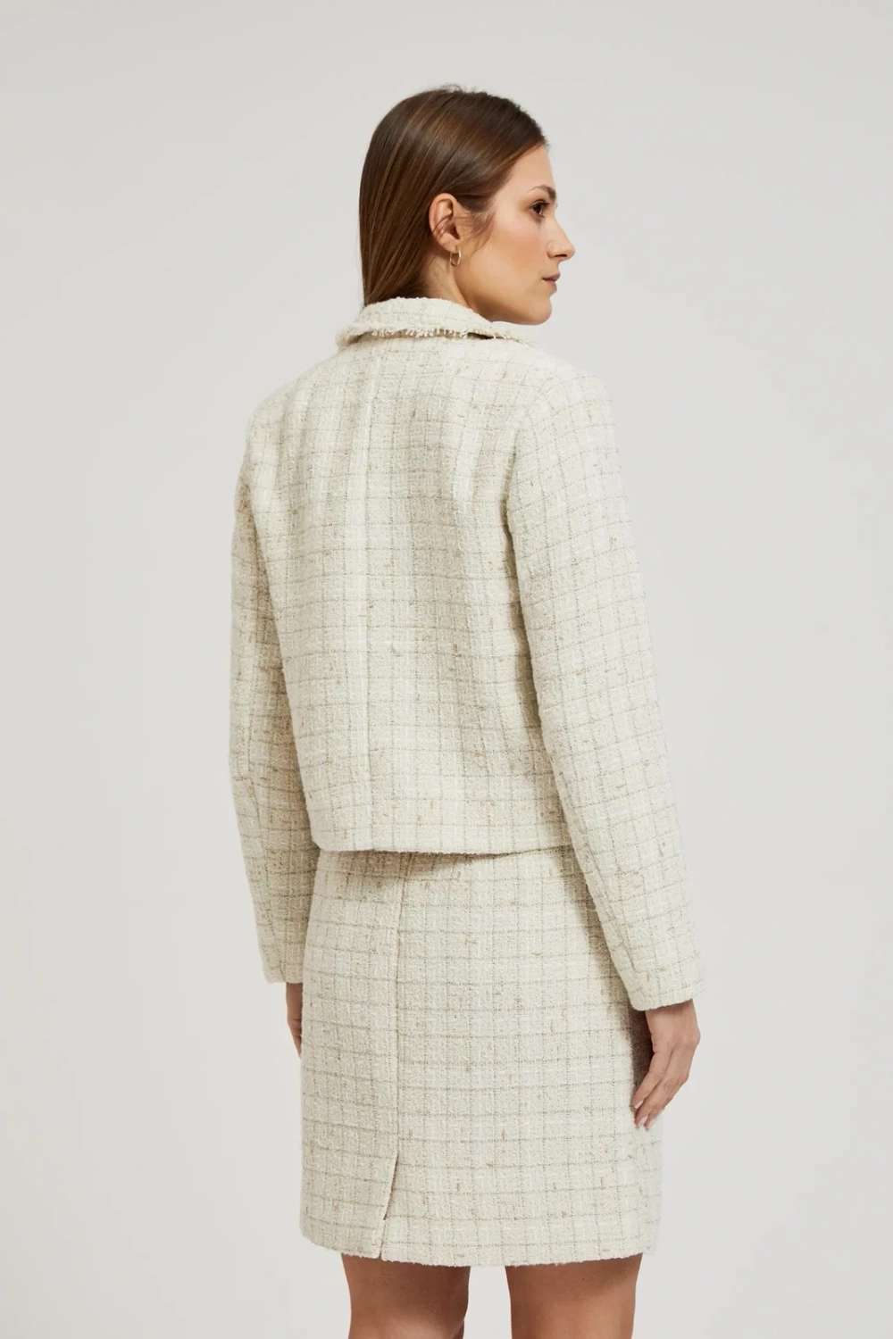 Marisse Women's Jacket L-Mr-4311 Off White