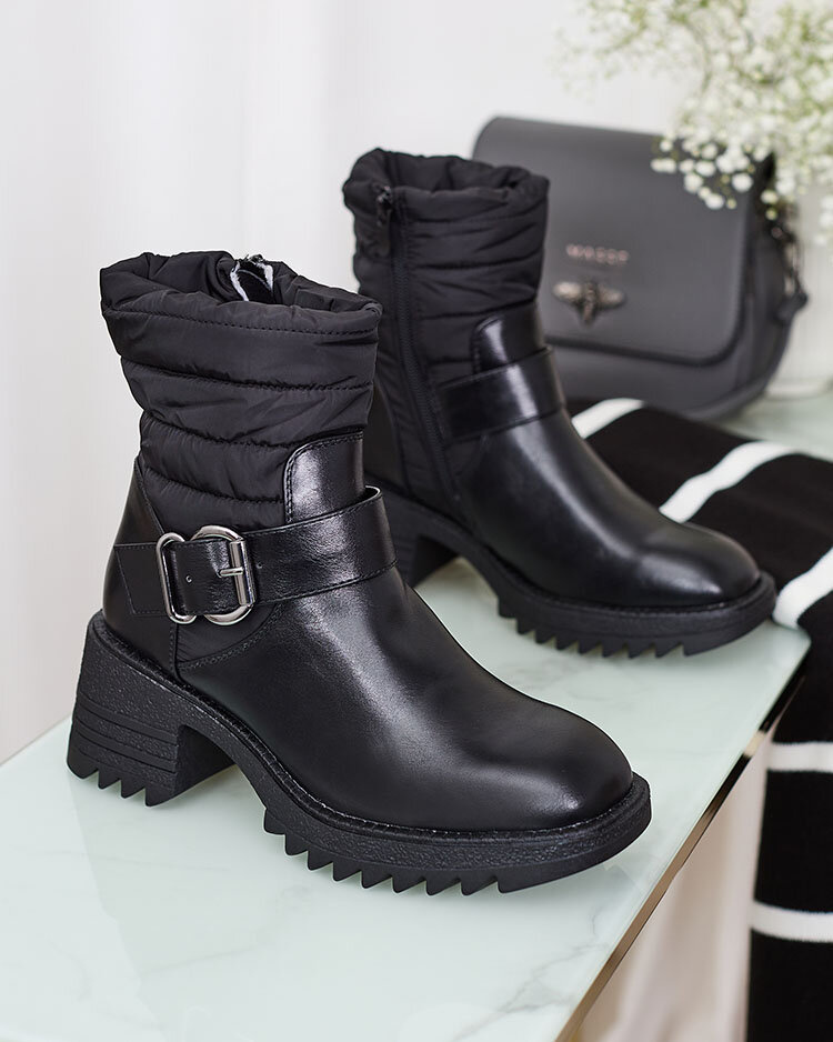 Resti Black women&#039;s Helitta heeled boots