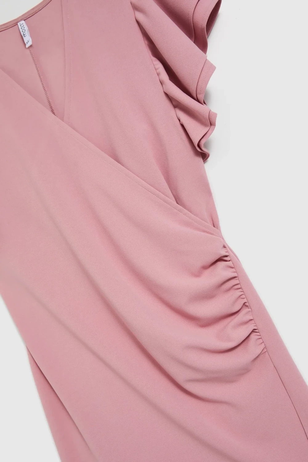 Women's midi dress MOODO - dusty pink