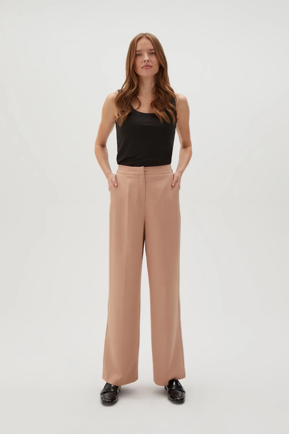 Marisse Womens Trousers L-Sp-4607 L.Brown