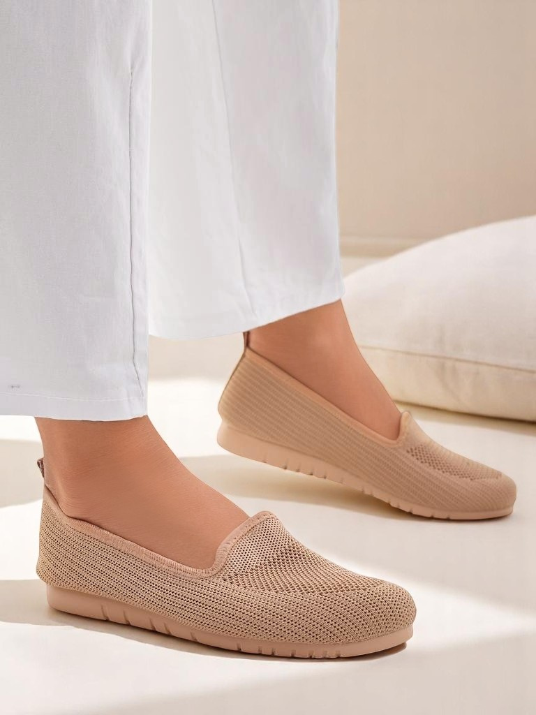 Resti Women's fabric moccasins Caerit