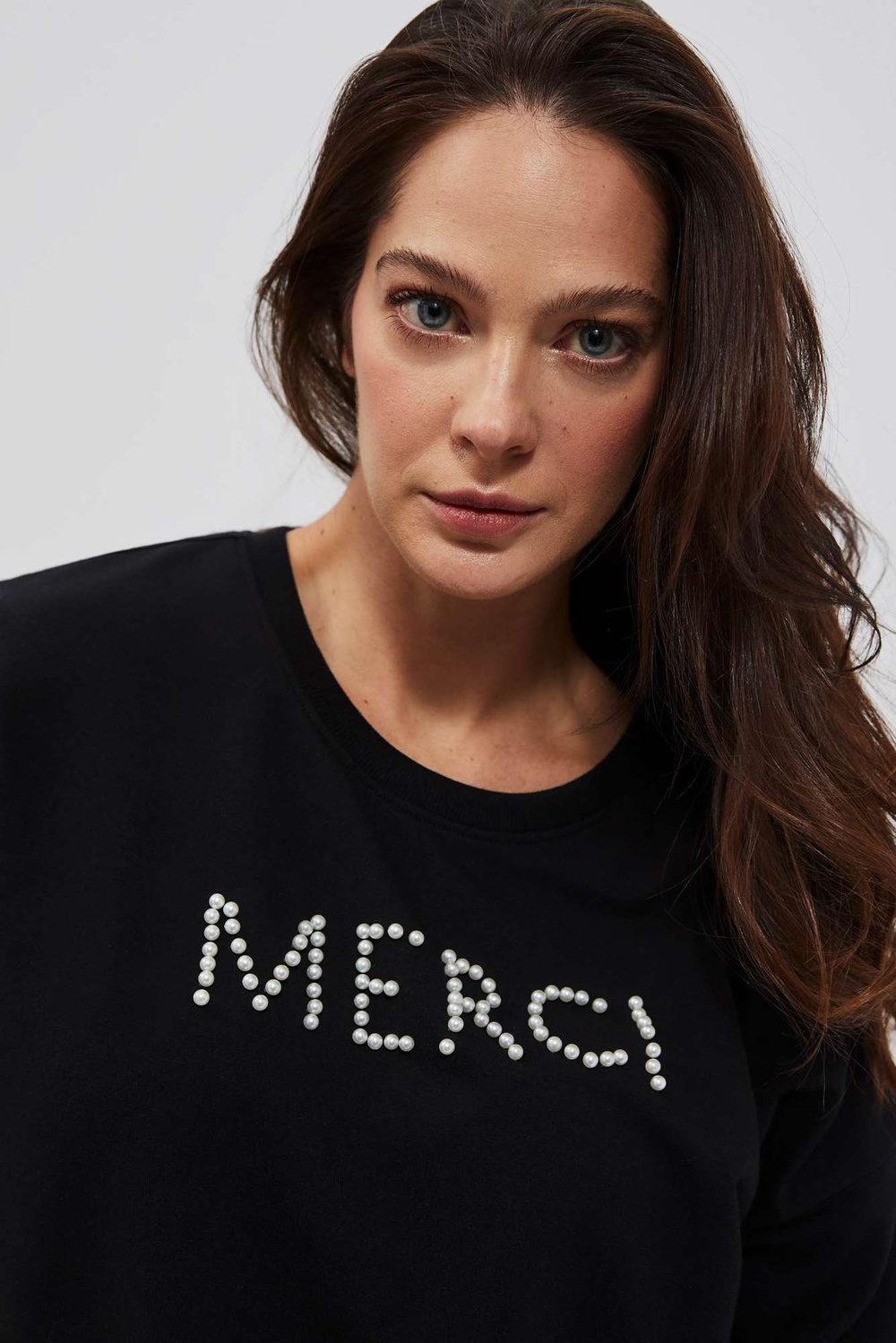 Sweatshirt with inscription
