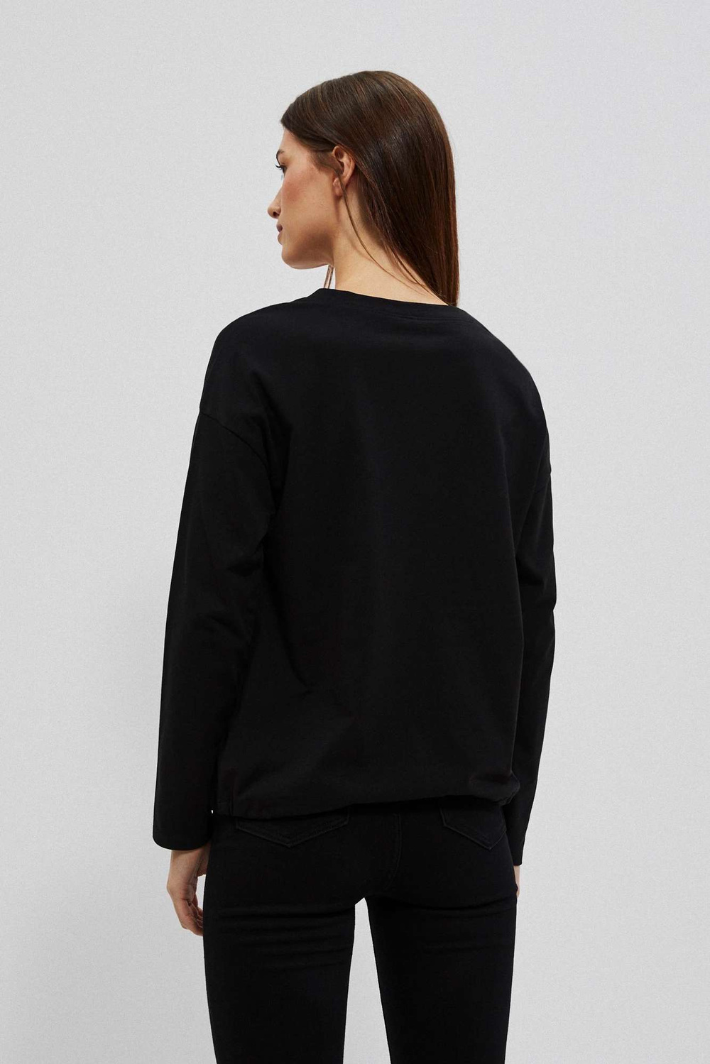 Marisse Women's Blouse L-Ts-4007 Black