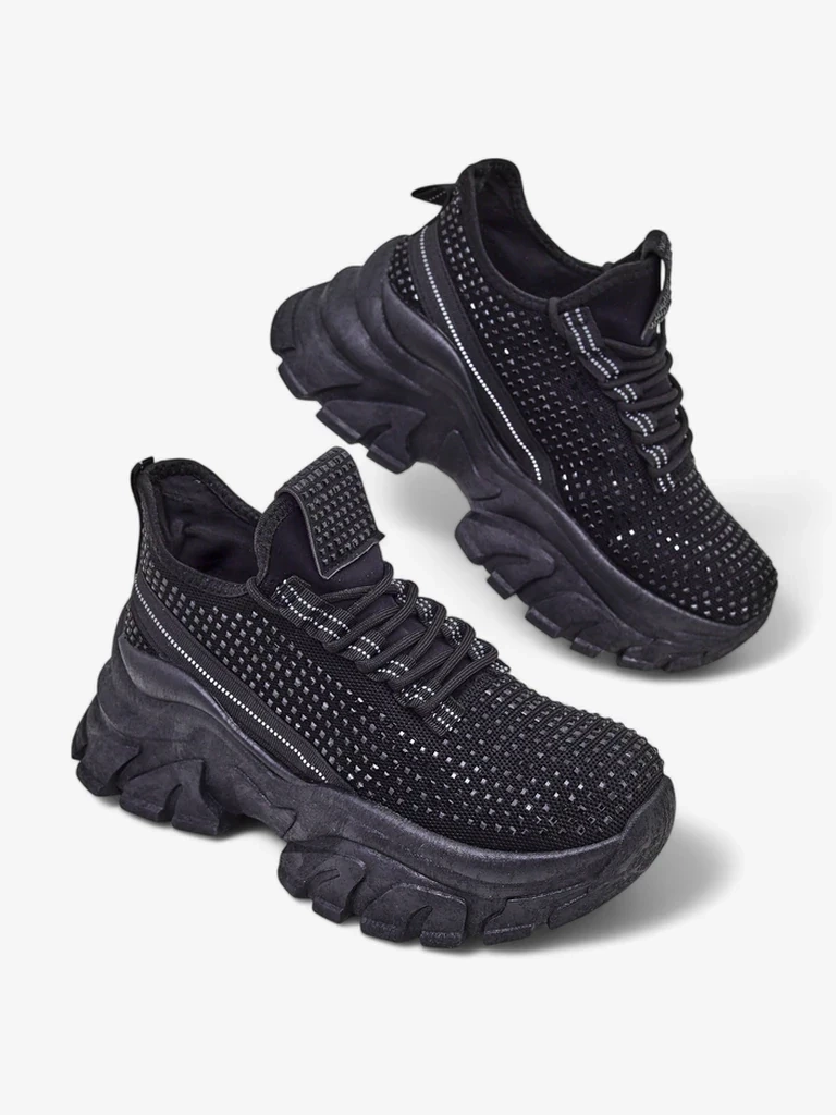 Resti Women&#039;s Sport Sneakers with Rhinestones Blysco