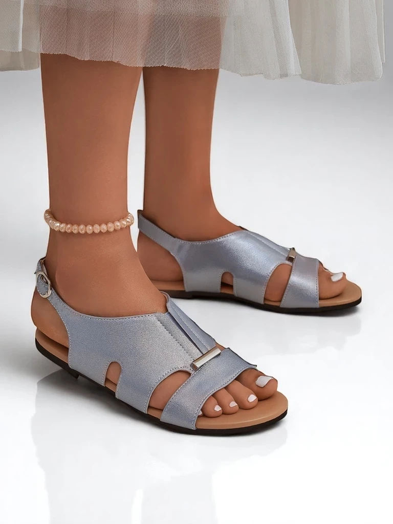 Resti Womens Flat Sole Comfort Sandals