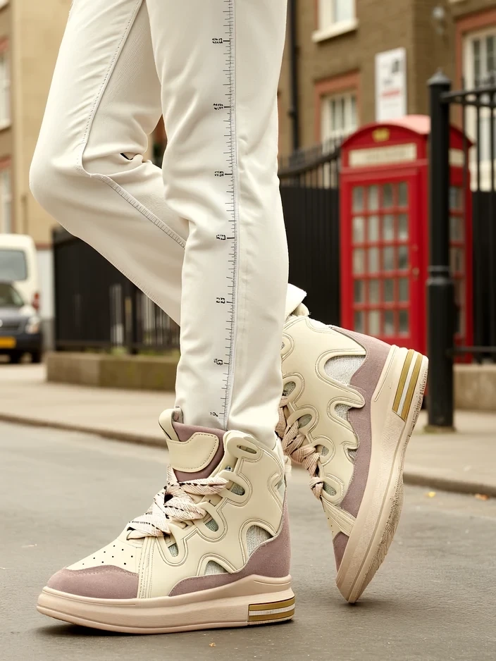 Resti High sports shoes for women with a hidden wedge Oblaffi