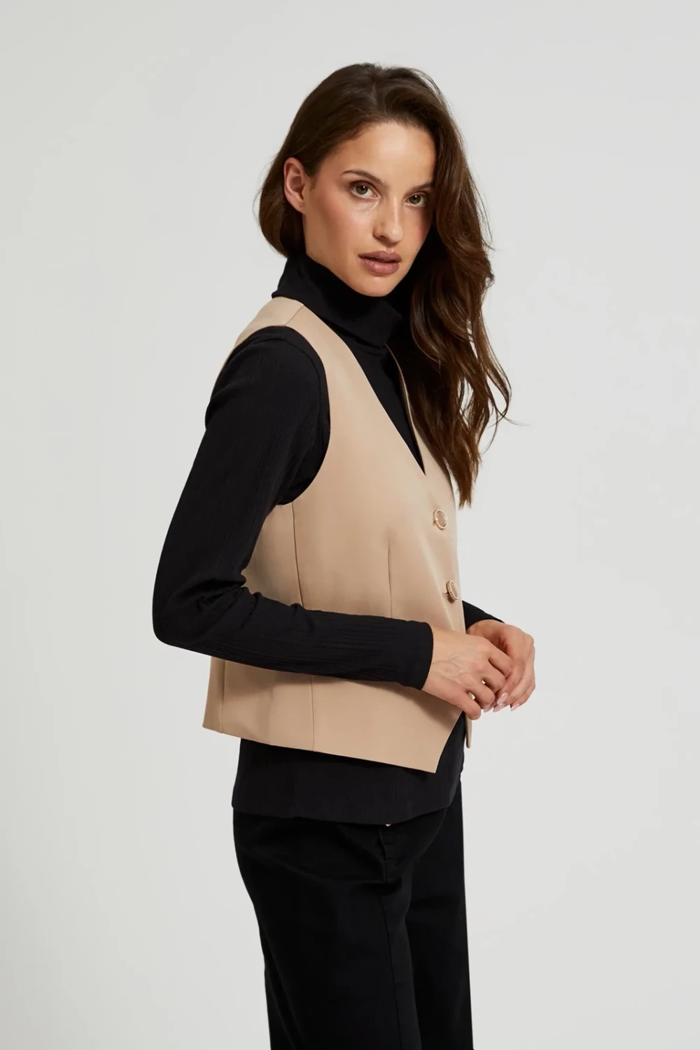 Marisse Women's Jacket Z-Ka-4503 L.Brown