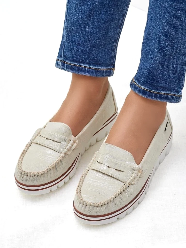 Resti Women's eco suede moccasins Bellisse