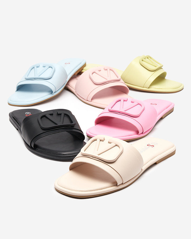 Resti Green women&#039;s eco leather Cartec slippers - Footwear