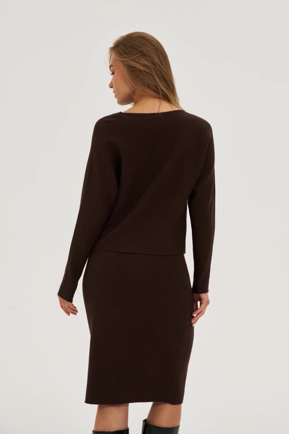 Marisse WOMEN'S SWEATER Z-SW-4801 BROWN