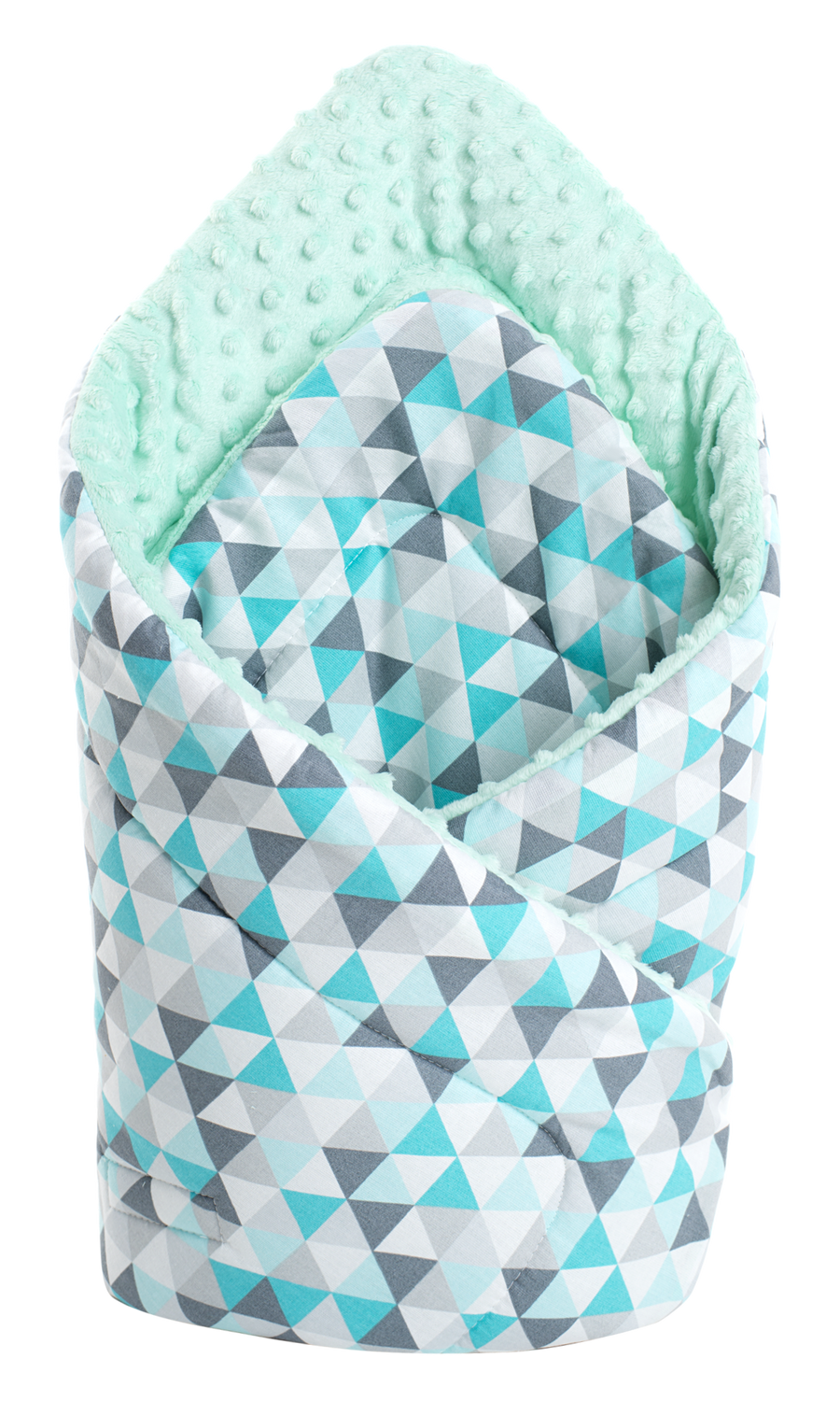 Medi Partners Double-Sided Baby Wrap Cotton + Minky