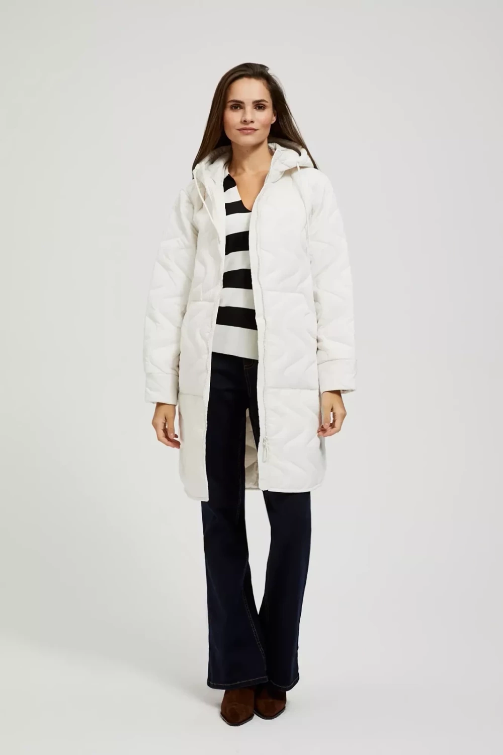 Marisse Women&#039;s Jacket L-Ku-4305 Off White