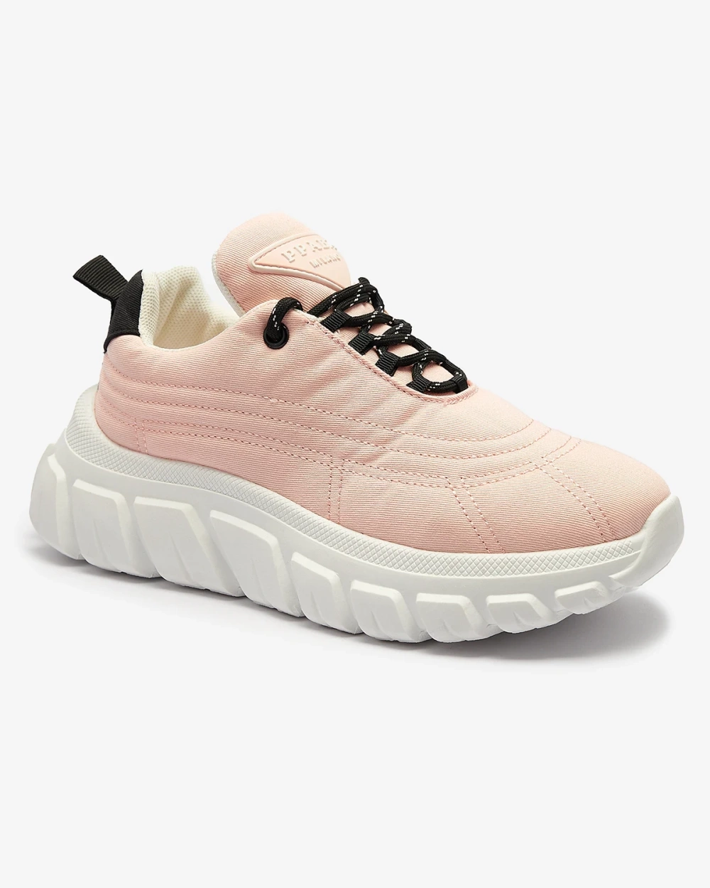 Resti Light pink women's fabric sports shoes Riotay- Footwear