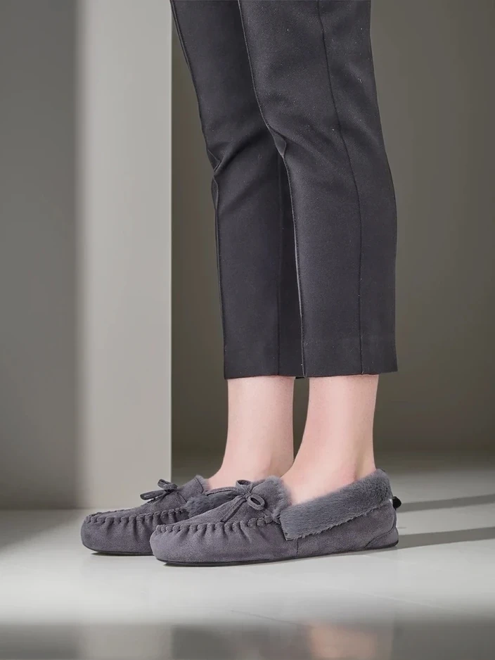Resti Women's moccasins with fur Ahtikes