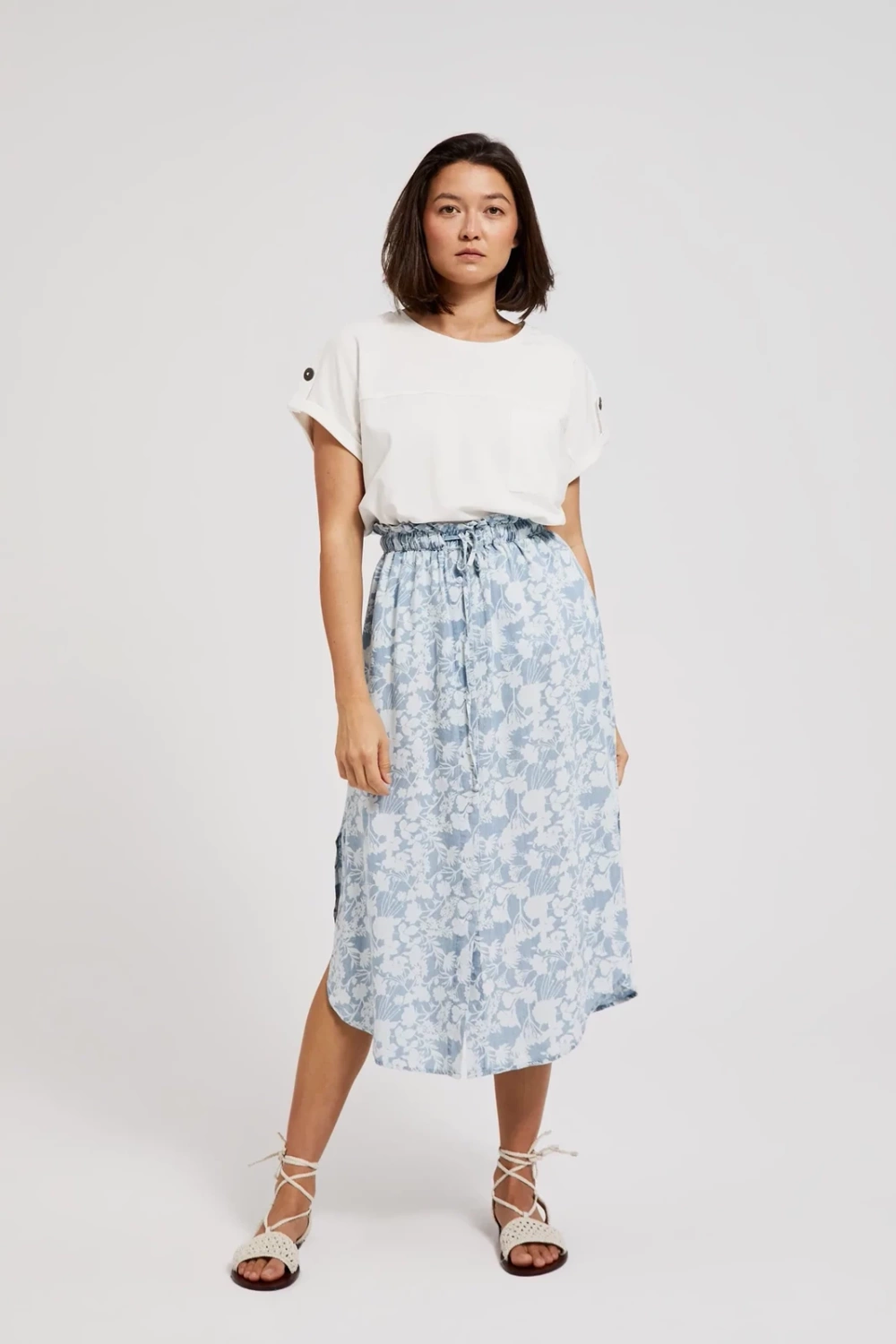 Marisse Women&#039;s Skirt L-Sc-4316 L.Blue