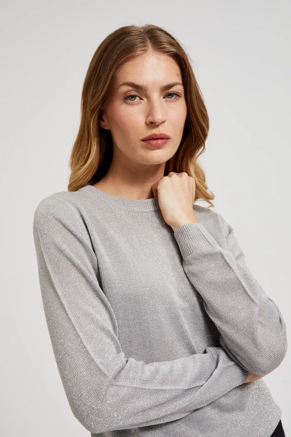 Marisse Women's Sweater Z-Sw-4515 Grey