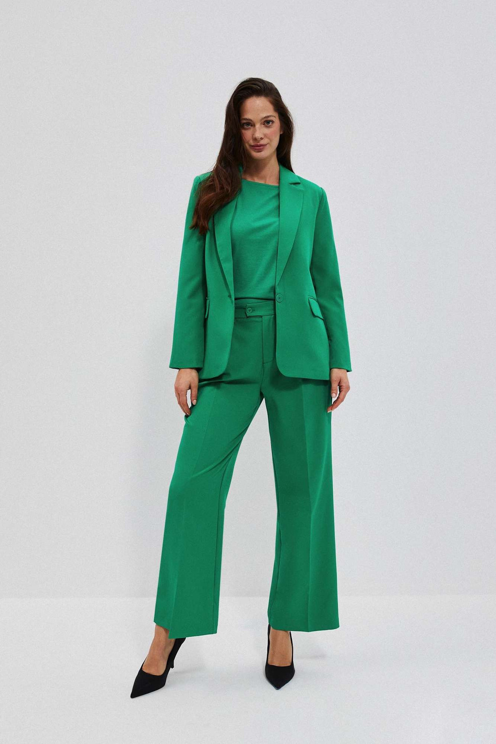Marisse Women's Trousers L-Sp-4004 Green