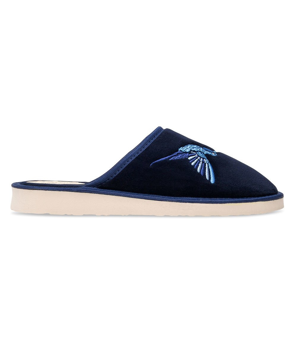 Dámske papuče Natural Style NS-038 modré